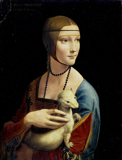 the lady with an ermine painting by da vinci