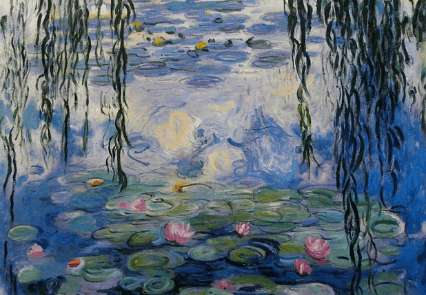 Water Lillies painting collection by Claude Monet