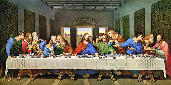 the last supper painting by da vinci