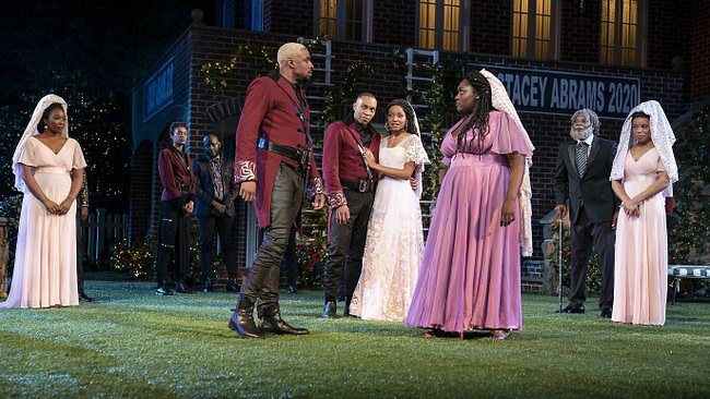 Kenny Leon much ado about nothing all black cast